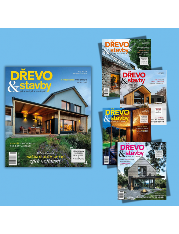 Předplatné časopisu DŘEVO&stavby